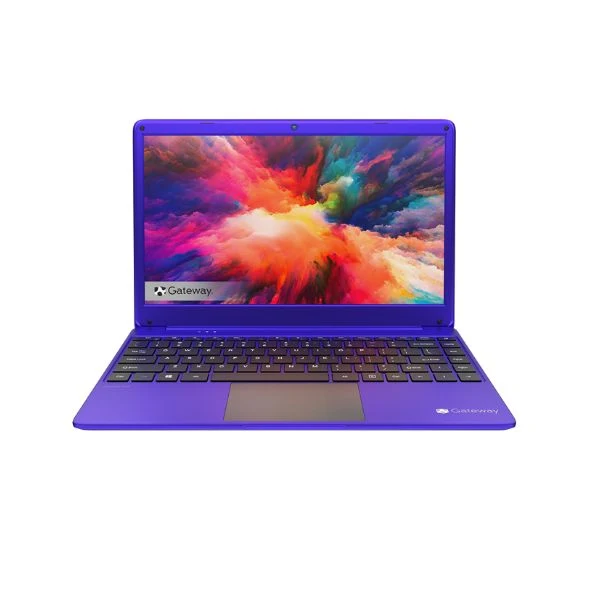 Laptop Gateway 14.1" Intel Core i3 1115G4 Memoria RAM 4GB capacidad de 240gb (2Disco de 128GB SSD) Tuned Thx Laptop Morada GWTN141-6PR