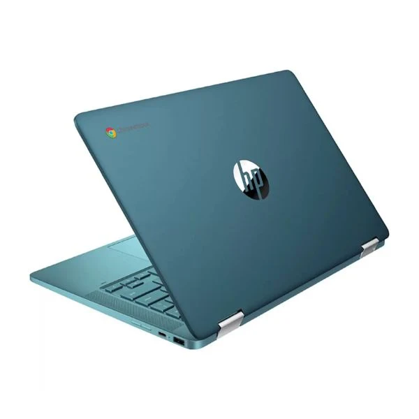 Laptop HP 14" Touch Chromebook, Intel Celeron N4120, Memoria RAM 4GB Disco 64GB eMMC, color verde azulado, Chrome OS 14A-CA0790WM - Image 4