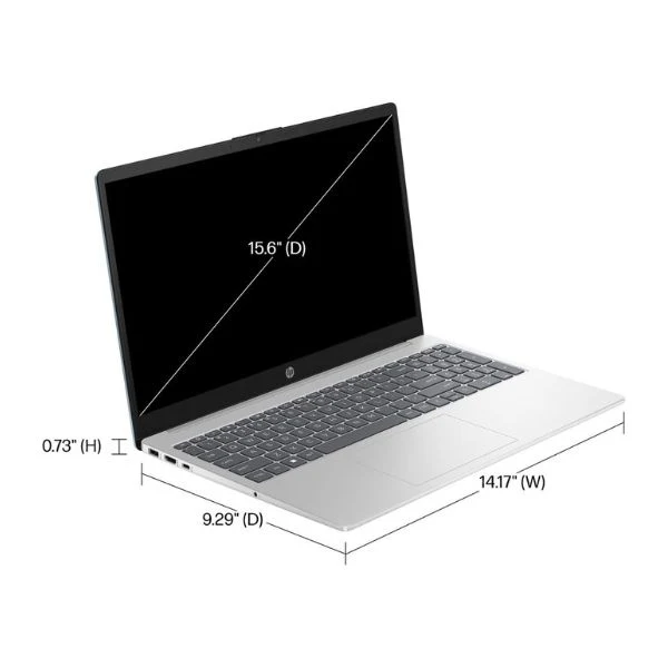 Laptop HP 15-FC0093DX 15.6" Full HD AMD Ryzen 5 7520U Memoria Ram 16GB  Disco 256GB SSD  Natural Silver - Image 6