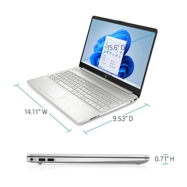 Portatil HP Core i3-1215U 15,6" HD Led Touchscreen Memoria Ram 8GB DDR4 Disco 256GB SSD Wind 11 15-DY5033DX - Image 5