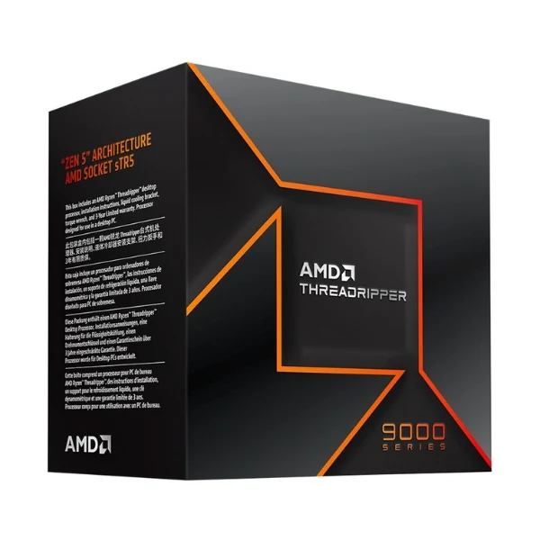 Procesador AMD Ryzen Threadripper 9970X Shimada Peak 4GHz 32-Core 32MB Caché sTR5 Boxed Processor