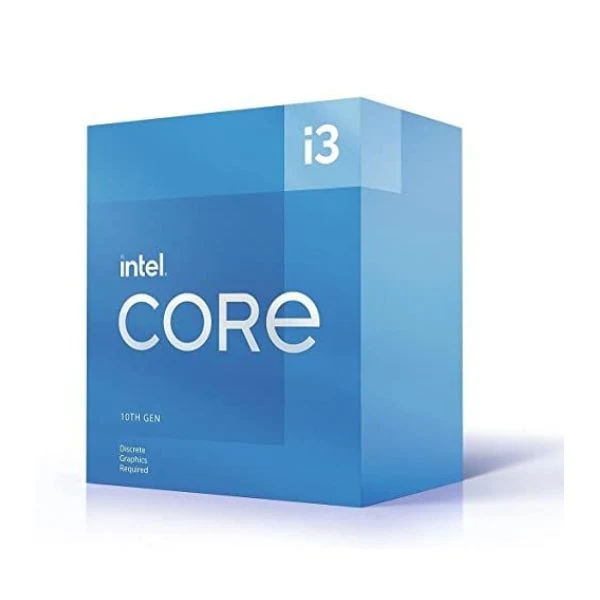 Procesador Intel Core i3-10105F, 4 Núcleos, 3.70 GHz Base, 4.40 GHz Turbo, Socket LGA1200