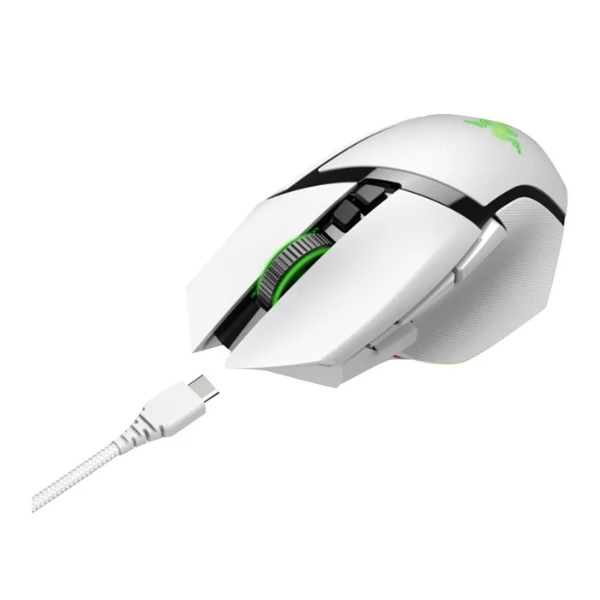 Mouse Gaming Razer Basilisk V3 Pro Wireless 30000DPI RGB - White Edition - RZ01-04620200-R - Image 3