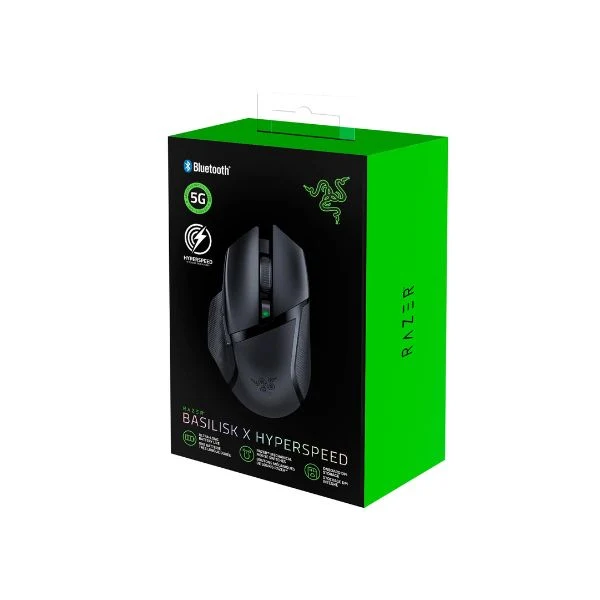 Razer Basilisk X HyperSpeed Wireless Gaming Mouse Bluetooth & Wireless Compatible, 16K DPI Optical Sensor, 6 botones programables - Image 5