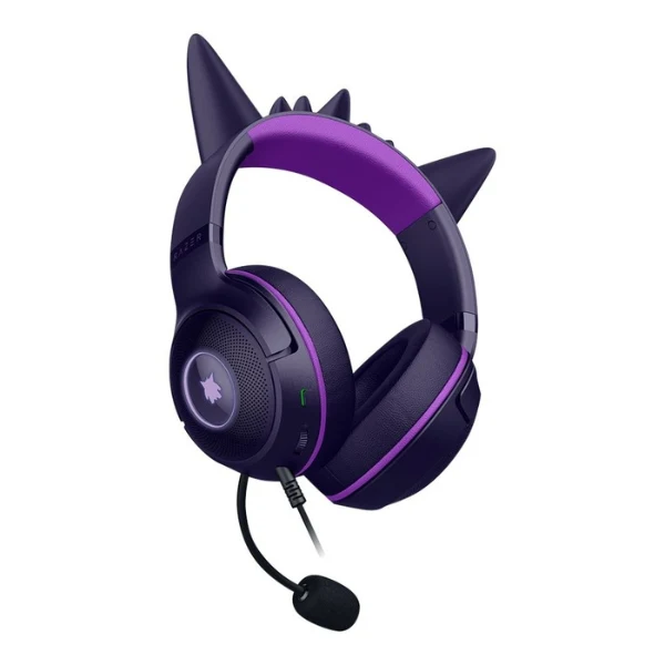 Audífonos Gaming Razer Kraken Kitty V2 USB RGB - Pokémon Gengar Edition - Image 4
