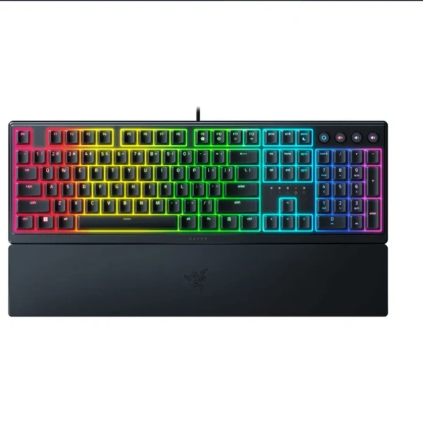 Teclado Gaming Razer Ornata V3 Low-Profile Mecha-Membrane RGB Black RZ03-04460200-R