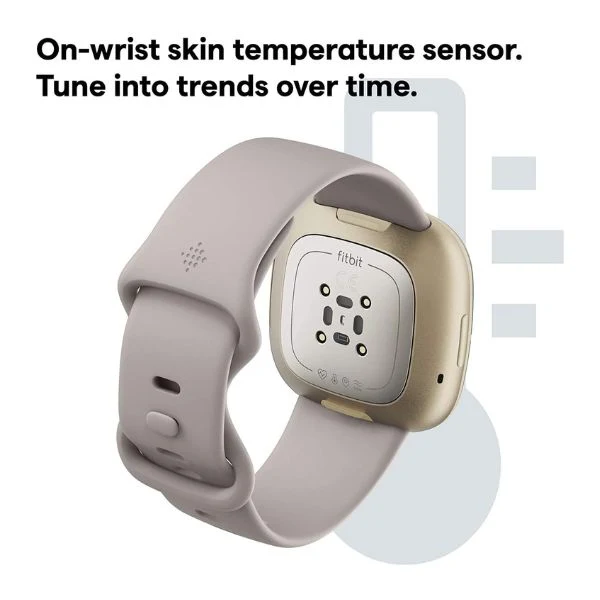 Reloj Fitbit SENSE Advanced Health Smartwatch Color Blanco - Image 4