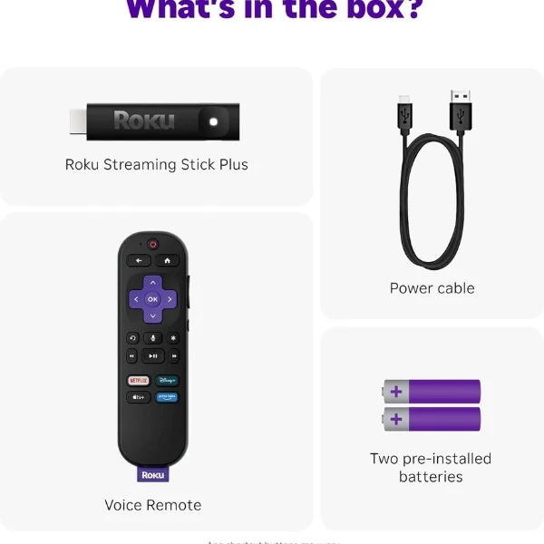 Roku Streaming Stick Plus 3830R - Image 3