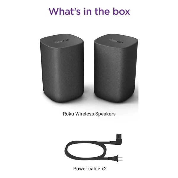 Roku Wireless Speakers Pair - Image 3