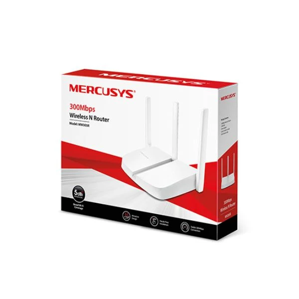 Router Mercusys MW305R 3 antenas N de 300Mbps - Image 4