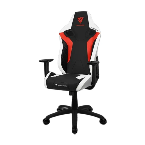 Silla Gamer THUNDER X3 / XC3 Color Rojo, Blanco y Negro - Image 4
