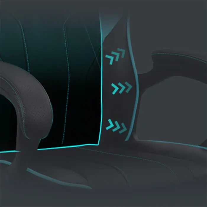 SILLA GAMER THUNDERX3 EC1 NEGRO Y VERDE - Image 8