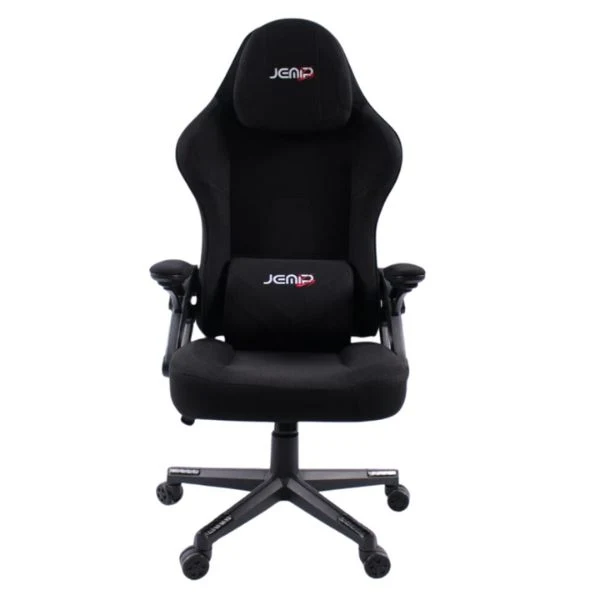 Silla Gaming Jemip Back to Office - Negro - Altura e inclinación ajustables - Reposabrazos