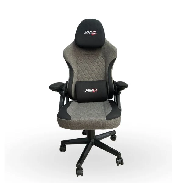 Silla Gaming Jemip BOSS Ajustable Reclinable Negro Gris