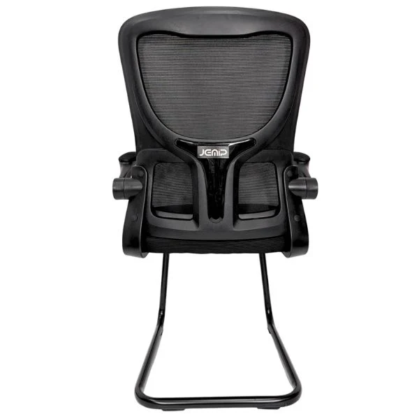Silla jemip Office Cordial Seating - Reposa brazos ajustables - Malla transpirable - Negro - JPOCORDIALC011-1B - Image 2