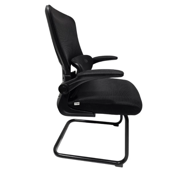 Silla jemip Office Cordial Seating - Reposa brazos ajustables - Malla transpirable - Negro - JPOCORDIALC011-1B - Image 3
