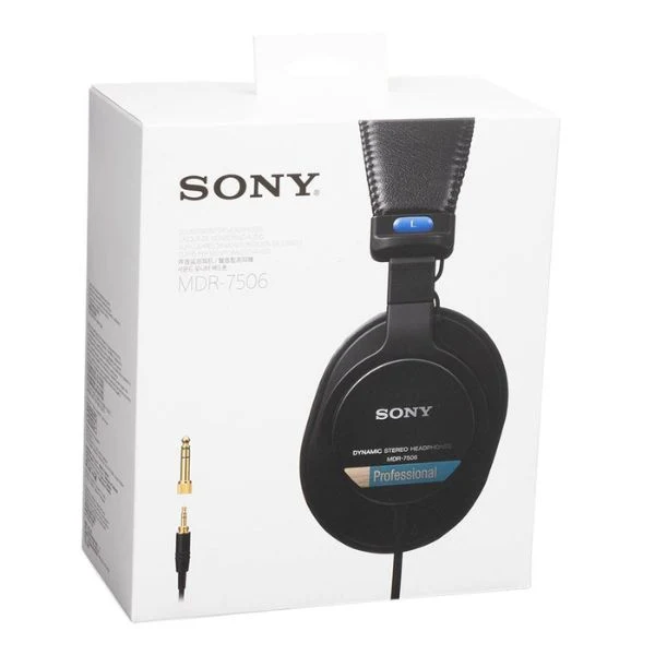 Audífono Sony Professional Stereo Monitor Headphones - Negro - MDR7506 - Image 3