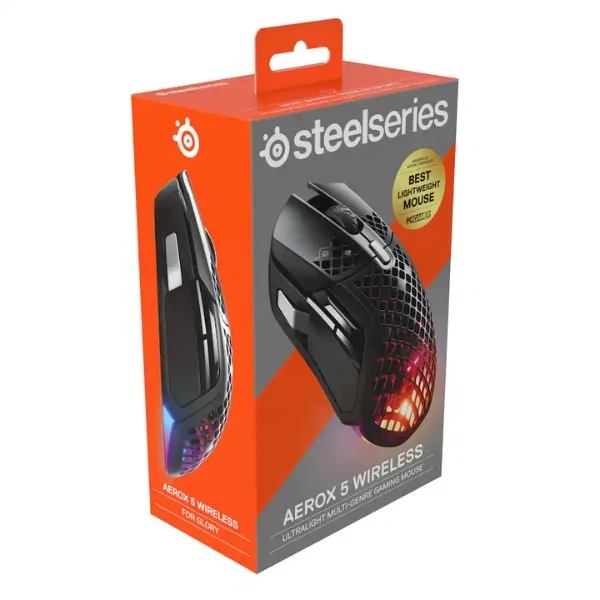 SteelSeries Aerox 5 Wireless Gaming Mouse - Image 5
