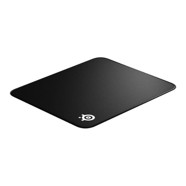Mousepad gaming SteelSeries QcK Edge Medium de tela microtejida con bordes cosidos - 63822 - Negro
