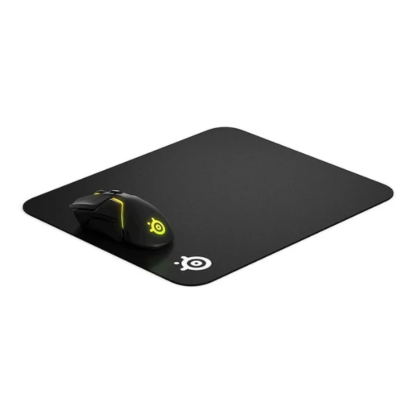 Mousepad gaming SteelSeries QcK Heavy Medium de tela microtejida resistente al agua - 63836 - Negro - Image 3