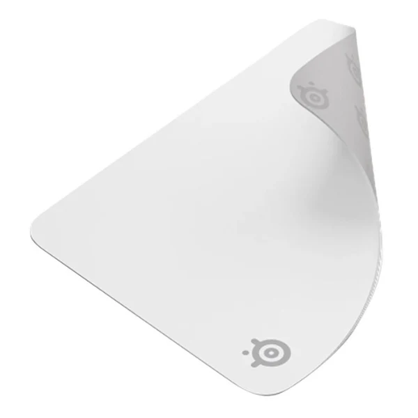 Mousepad gaming SteelSeries QcK Medium de tela con base de silicona - 63461 - Blanco - Image 2