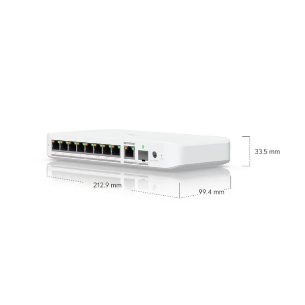 Switching Ubiquiti Switch Flex 2.5G PoE 8 Puertos PoE++ Gestionado - Image 5