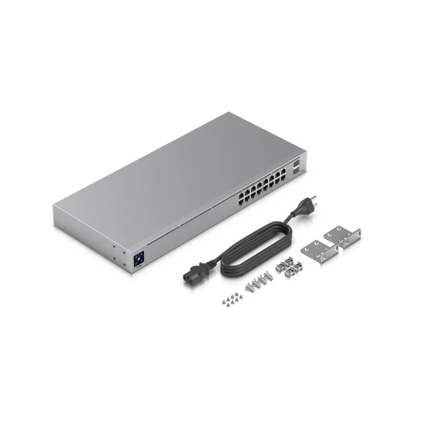 Switch Ubiquiti USW-16-POE 16 Puertos Gigabit 8 PoE+ 2 SFP Rack 1U Gestión Avanzada - Image 4