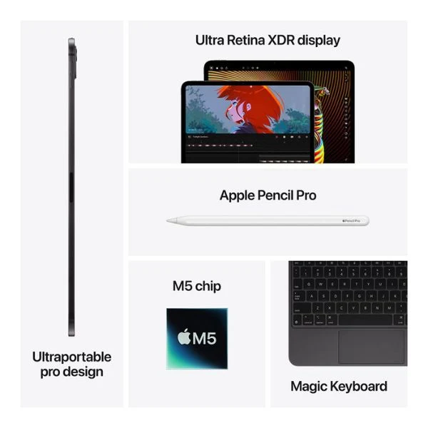 Tablet Apple iPad Pro 13" - M5 - Wi-Fi - 256GB - (2025) - Silver - MDYK4LL/A - Image 8