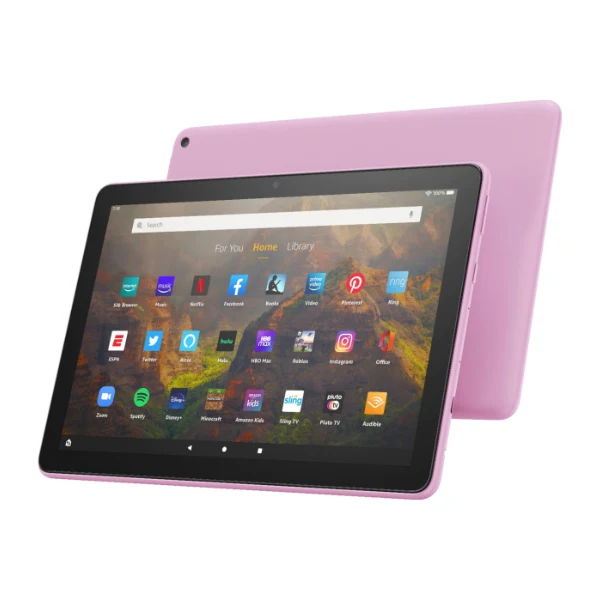 Tablet Fire HD 10 Pantalla 10.1" CPU Octacore Ram 3GB Memoria Interna 32GB expandible hasta 1 TB con SD Lavanda Caja Marrón - Image 2