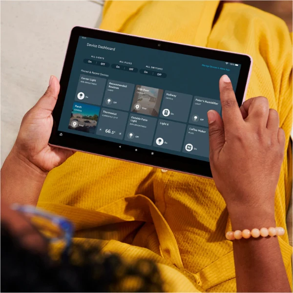 Tablet Fire HD 10 10.1" Full HD, Octa-Core, RAM 3GB, 32GB Expandible 1TB, Wi-Fi, USB-C, Color Negro - Image 5