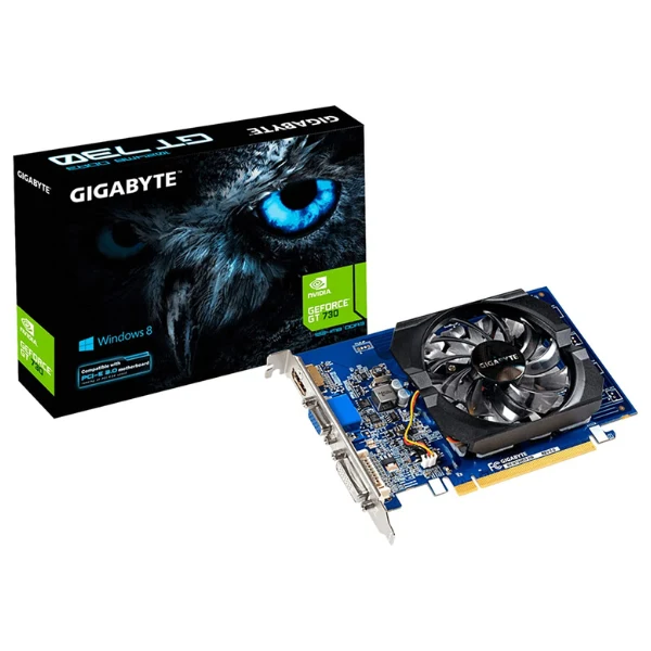 Tarjeta de Video GIGABYTE GeForce GT 730 2GB 64-bit DDR3, GV-N730D3-2GI REV3.0