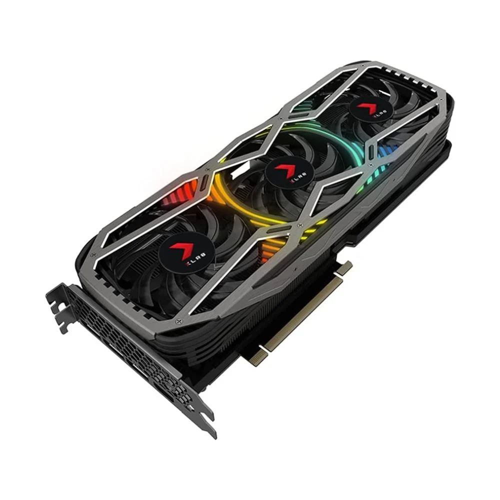 Tarjeta de Video PNY NVIDIA GeForce RTX 3070 8GB GDDR6 PCI Express 4.0 Graphics Card with Triple Fan, LHR - Image 2