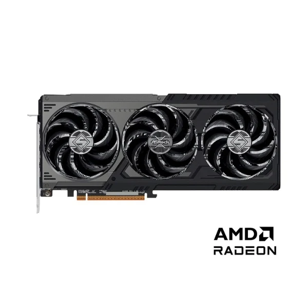 Tarjeta gráfica ASRock AMD Radeon RX 9070 GRE Steel Legend Dark OC Triple Fan 12GB GDDR6 - Image 2
