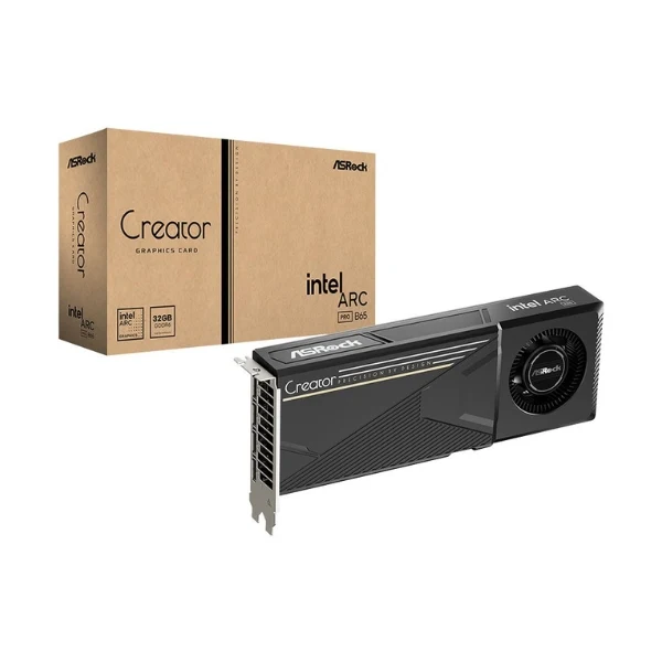 Tarjeta gráfica ASRock Intel Arc Pro B65 Creator Single-Fan 32GB GDDR6