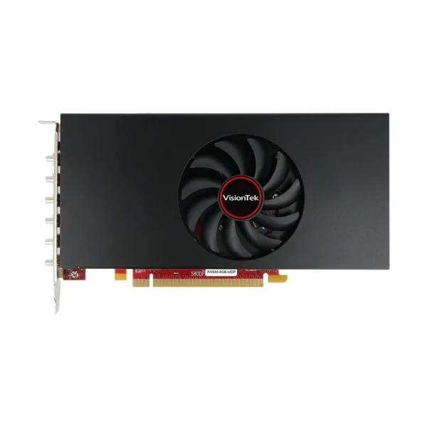 Tarjeta gráfica VisionTek AMD Radeon RX 580 6M Single Fan 8GB GDDR5 - Image 2