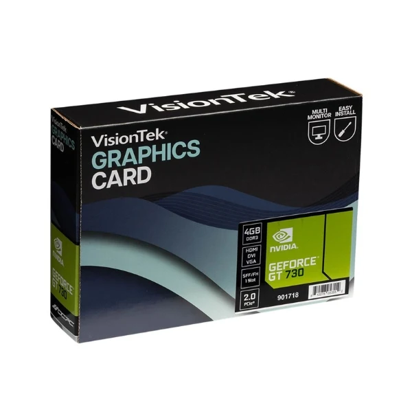 Tarjeta gráfica Visiontek NVIDIA GeForce GT 730 LP Passive Cooled 4GB DDR3 - Image 4