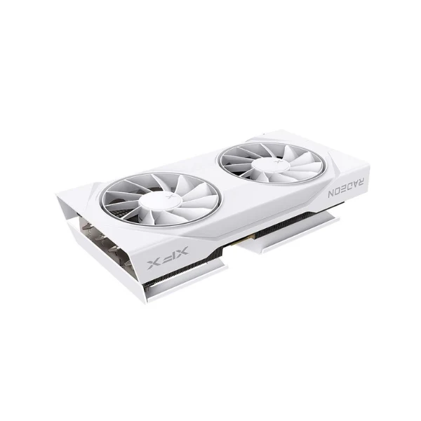 Tarjeta gráfica XFX AMD Radeon RX 9060 XT Swift White OC Dual Fan 8GB GDDR6 - Image 3