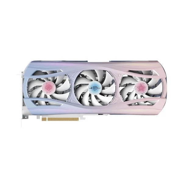 Tarjeta gráfica Yeston AMD Radeon RX 9070 XT Sakura Atlantis OC Triple Fan 16GB GDDR6