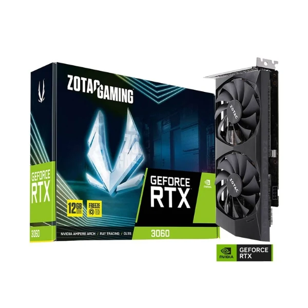 Tarjeta gráfica Zotac NVIDIA GeForce RTX 3060 Gaming Dual Fan 12GB GDDR6