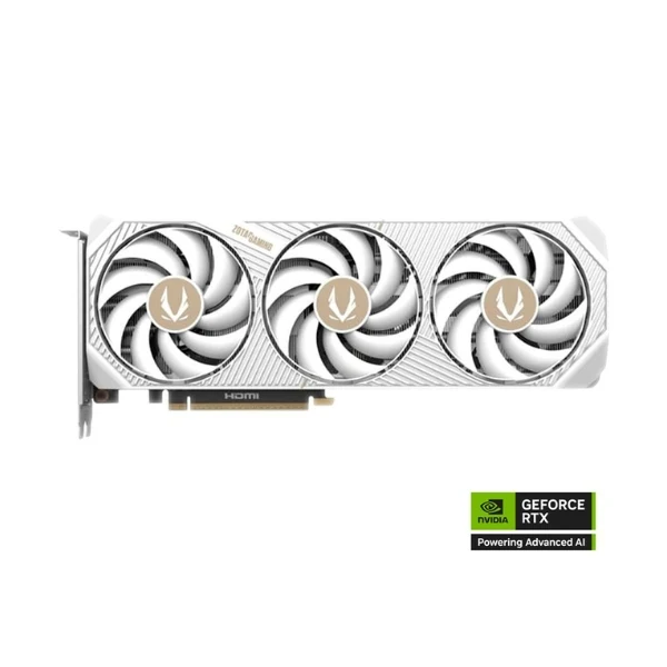 Tarjeta gráfica ZOTAC NVIDIA GeForce RTX 5070 AMP White OC Triple Fan 12GB GDDR7 - Image 2