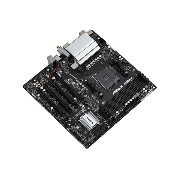 Tarjeta Madre ASRock B550M-C AMD B550 AMD AM4 DDR4 Micro-ATX - Image 3