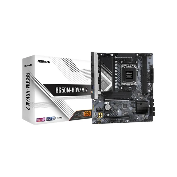 Tarjeta Madre ASRock B650M-HDV/M.2 AMD AM5 microATX DDR5