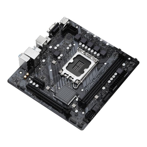 Tarjeta Madre ASRock H610M-HDV - Micro-ATX - LGA1700 - DDR4 hasta 64GB - PCIe 4.0 - HDMI 4K - LAN Gigabit - Image 4