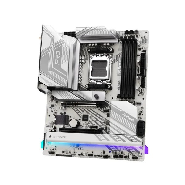 Tarjeta Madre ASRock X870 Pro RS WiFi AMD AM5 ATX - Image 3