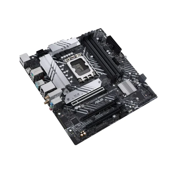 Tarjeta Madre ASUS Prime B660M-A WiFi D4 - Micro-ATX - LGA1700 - DDR4 hasta 64GB - PCIe 4.0 - Wi-Fi 6 - 2xM.2 Slots - Image 4