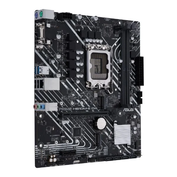 Tarjeta madre ASUS Prime H610M-A D4 Intel LGA 1700 Micro ATX DDR4 con PCIe 4.0, dual M.2, Realtek 1 GB Ethernet, HDMI, DisplayPort, USB 3.2 Gen 1 - Image 3