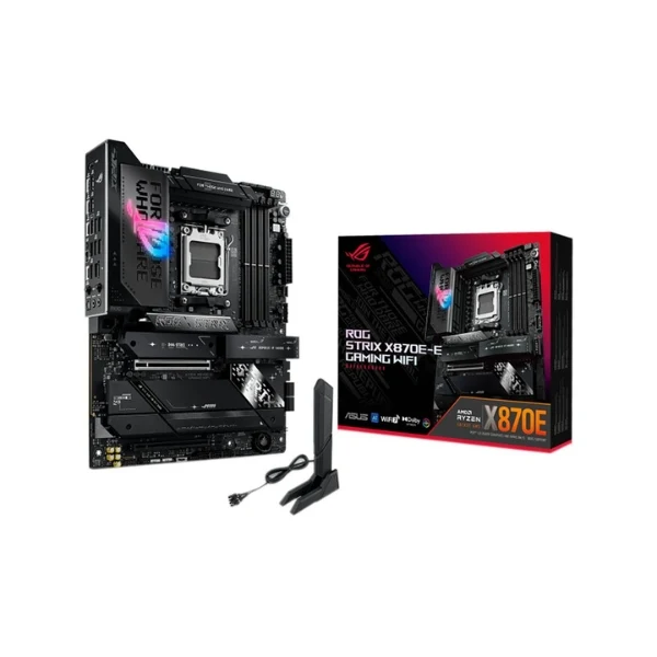Tarjeta Madre ASUS X870E-E ROG Strix Gaming WiFi AMD AM5 ATX