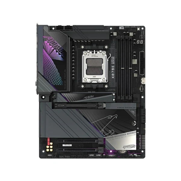 Tarjeta Madre Gigabyte X870E AORUS Master AMD X870E AM5 DDR5 ATX - Image 2