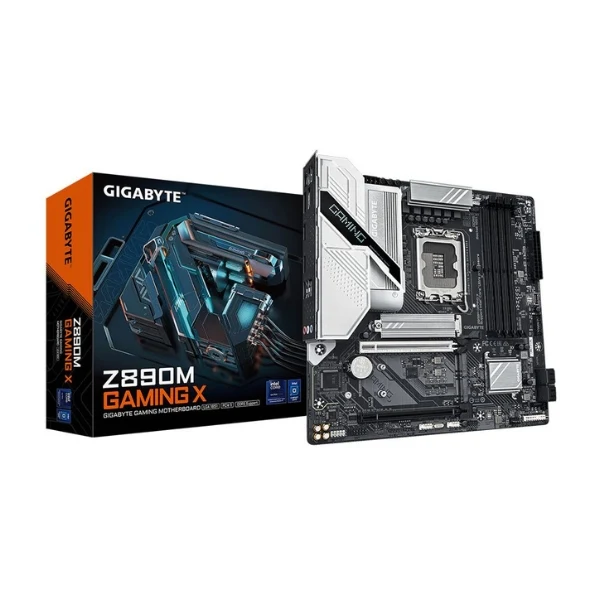 Tarjeta Madre Gigabyte Z890M GAMING X Intel LGA 1851 microATX