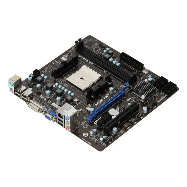 Tarjeta Madre MSI A55M-P33 - Micro-ATX - Socket FM1 - DDR3 hasta 16GB - PCIe 3.0 - USB 3.0 - HDMI - Image 4